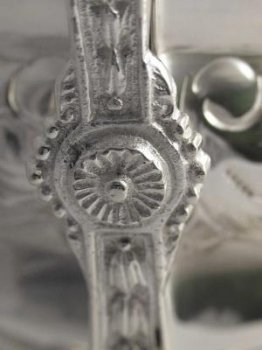 00445 Pair-2-Victorian-Silver-Shell-Shaped-Biscuit-Sweet-Container-13
